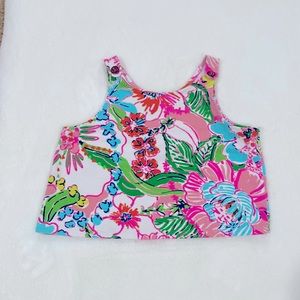 Lilly Pulitzer for Target girls crop tank top | Size XL 14 - 16